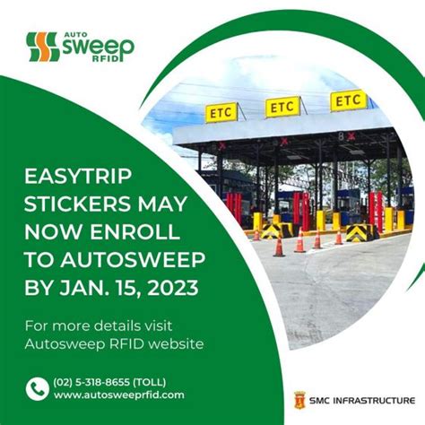 universal rfid tag|autosweep and easytrip rfid merge.